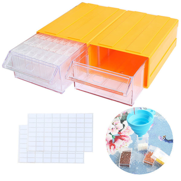Diamond Painting Storage Containers, Stackable Craft Storage Organizers