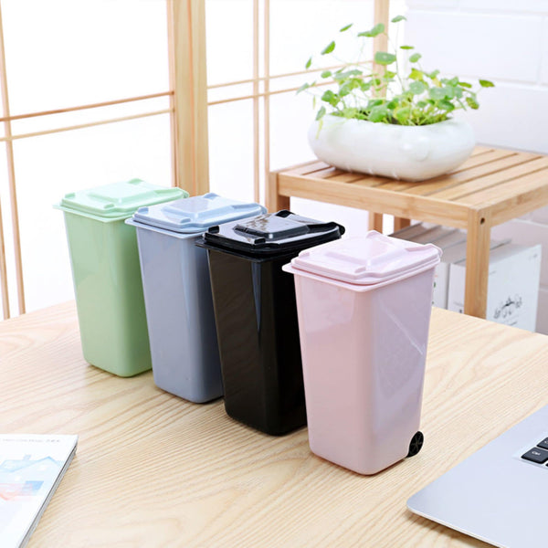 Diamond Painting Drill Trash Can and Pen Holder, Mini Desk Organizer